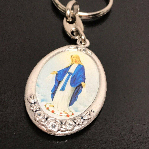 Catholic Key Ring - Miraculous Medal - Keychain - Catholic Gifts ...