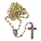Miraculous Medal - Mop Rosary - Purple - Blessed By Pope Francis-Catholically