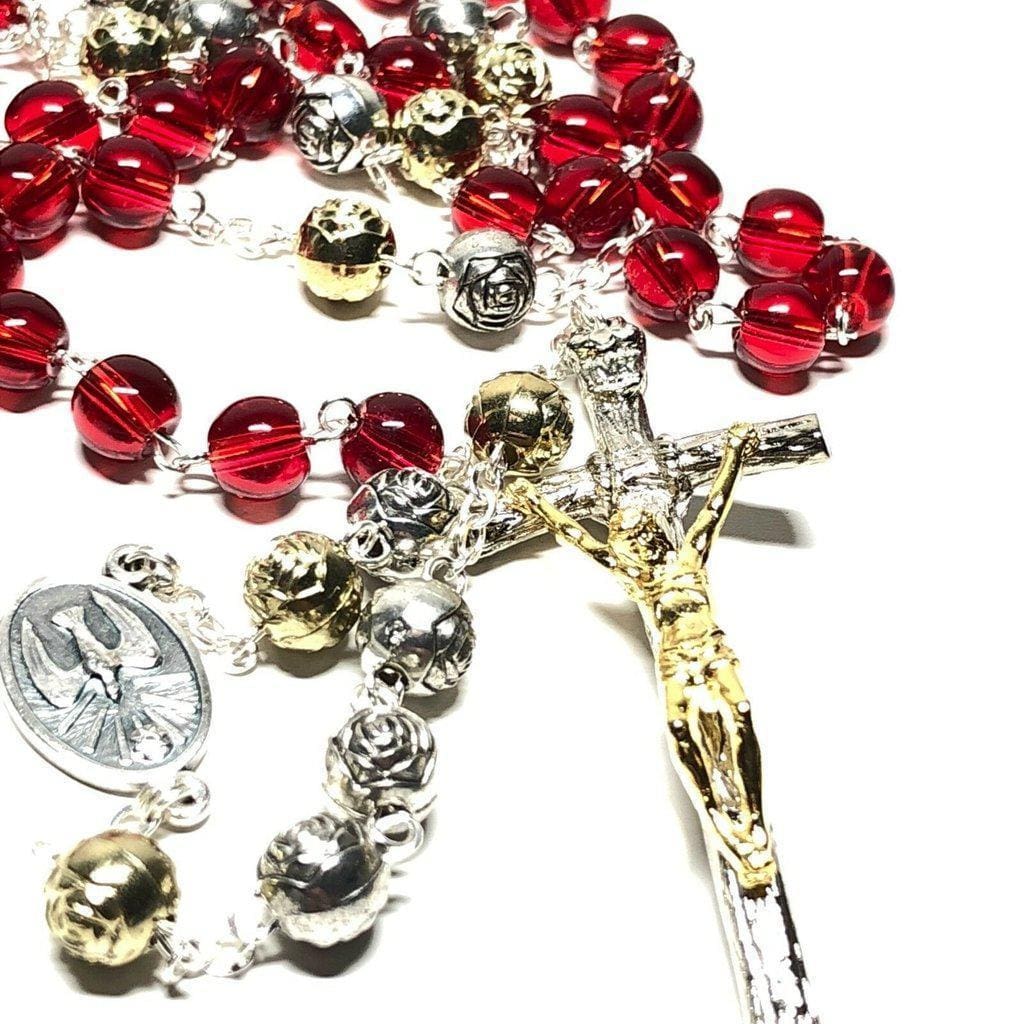 Mistery Holy Ghost Rosary Blessed By Pope - Devotional Chaplet-Catholically