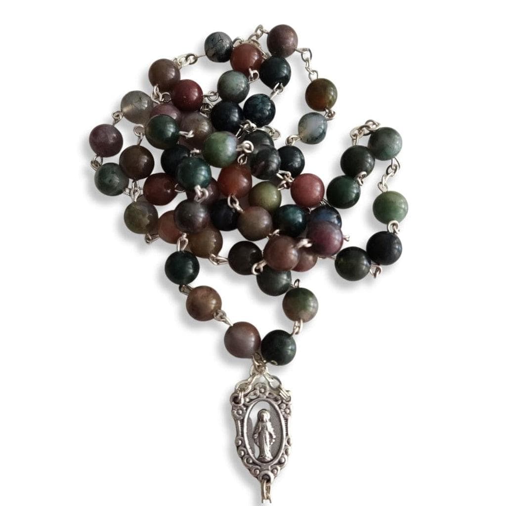 Catholically Rosaries Our Lady Mary Mother Of Jesus - Catholic Multicolor Quartz Beads Rosary