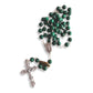 Catholically Rosaries Our Lady Mary Mother Of Jesus - Green Malachite Rosary for Catholic Man