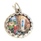 Our Lady Of Lourdes - Virgin Mary Brass Medal - Pendant - Charm-Catholically