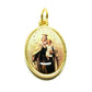 Our Lady of mount Carmel Sacred Heart of Jesus  Medal Pendant Senhora Carmo - Catholically