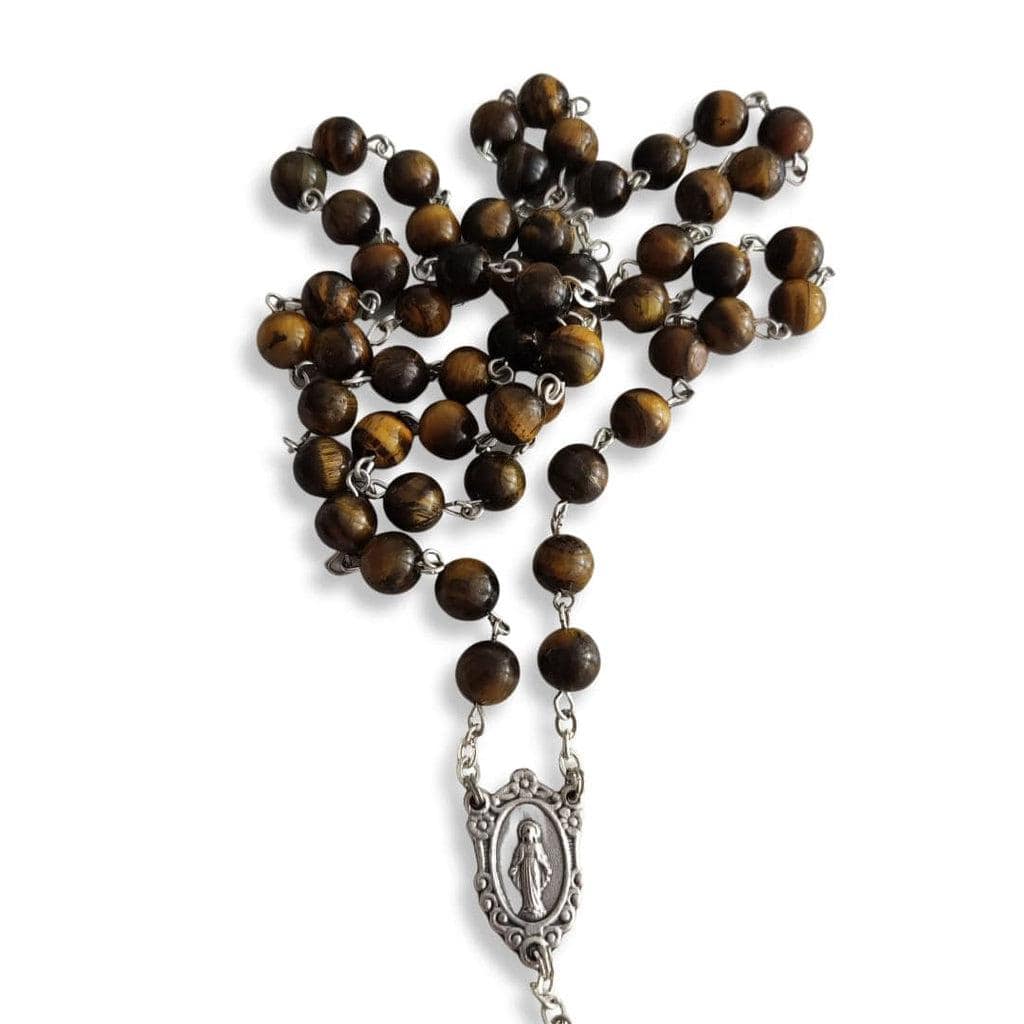 Catholically Rosaries Our Lady Virgin Mary - Miraculous Medal -Rosary Blessed By Pope