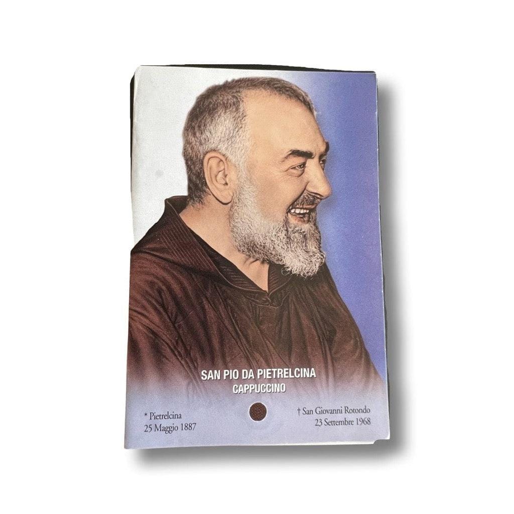 Padre Pio Holy Card - St. Pio vintage Prayer Card – Catholically