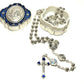 St. Padre Pio -San Father Pio Tiny  rosary w/ case Blessed by Pope on request - Catholically