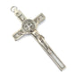 Pearl off-white 4.5" St. Benedict Wall Crucifix - Exorcism Cross - Blessed-Catholically