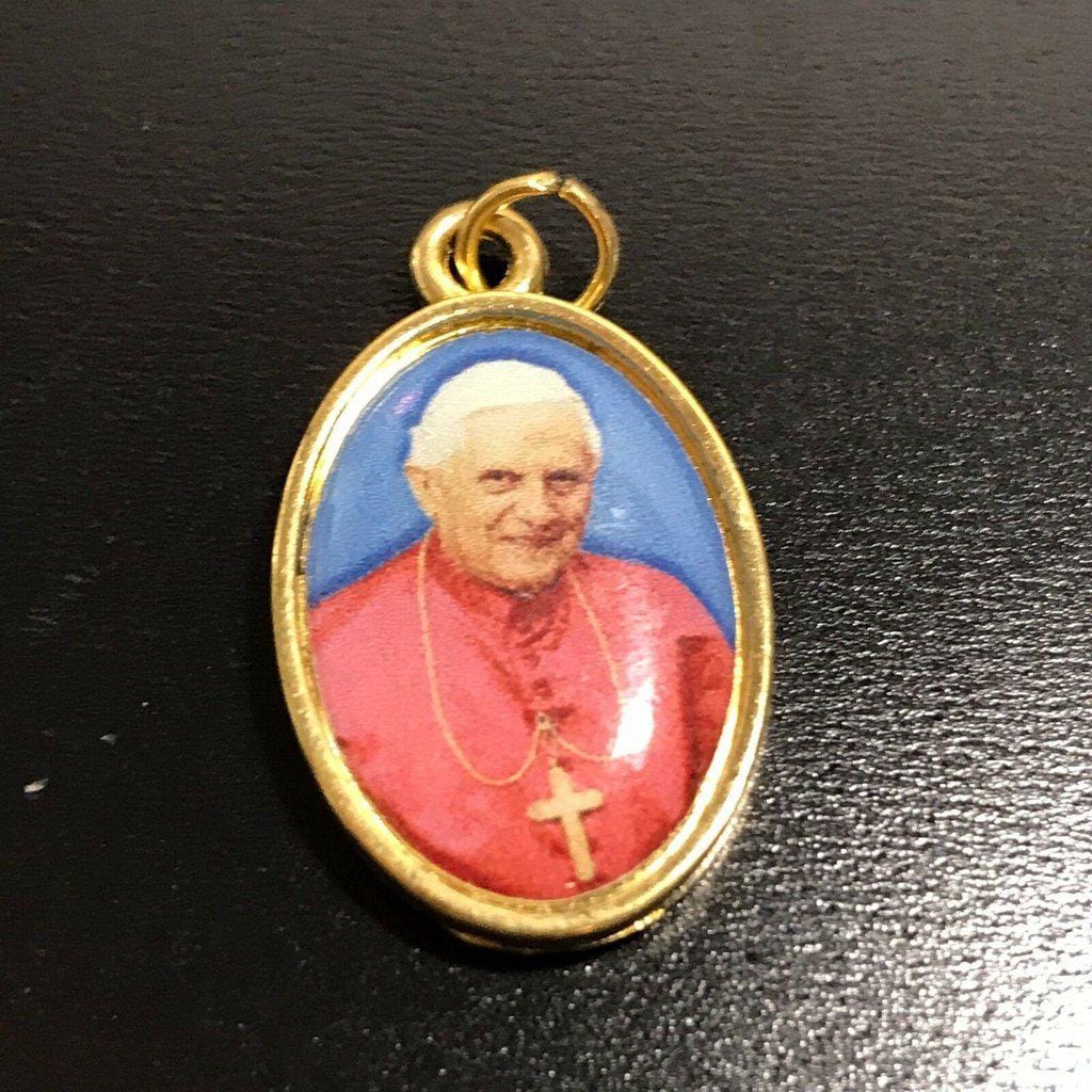 Pope Benedict Medal  XVI Year of faith - 2012-2013 -Blessed by Pope Francis - Catholically