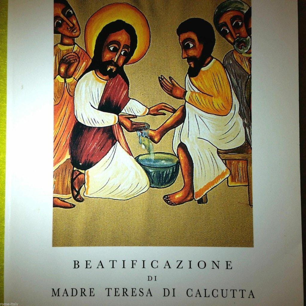 Pope Francis Canonization mass Booklet St Mother Teresa Theresa of Calcutta - Catholically