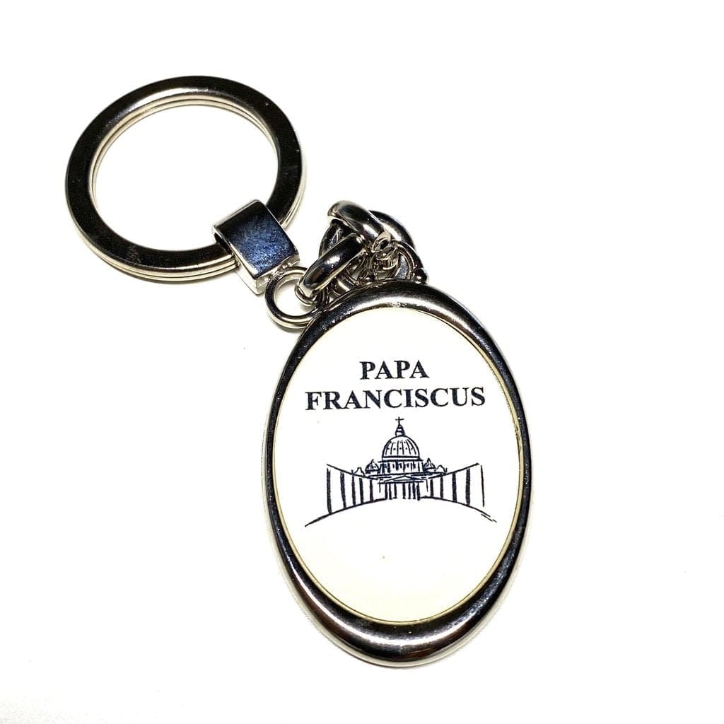 Pope Francis Key Ring - High Quality Keychain - Blessed by Pope-Catholically