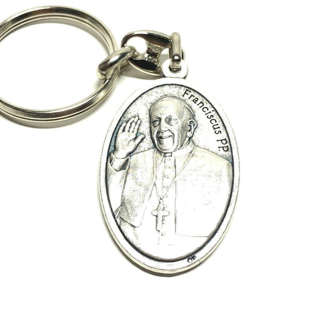 Pope Francis & St. Francis Huge 1.5" Medal - Blessed B Pope Francis -Catholic-Catholically