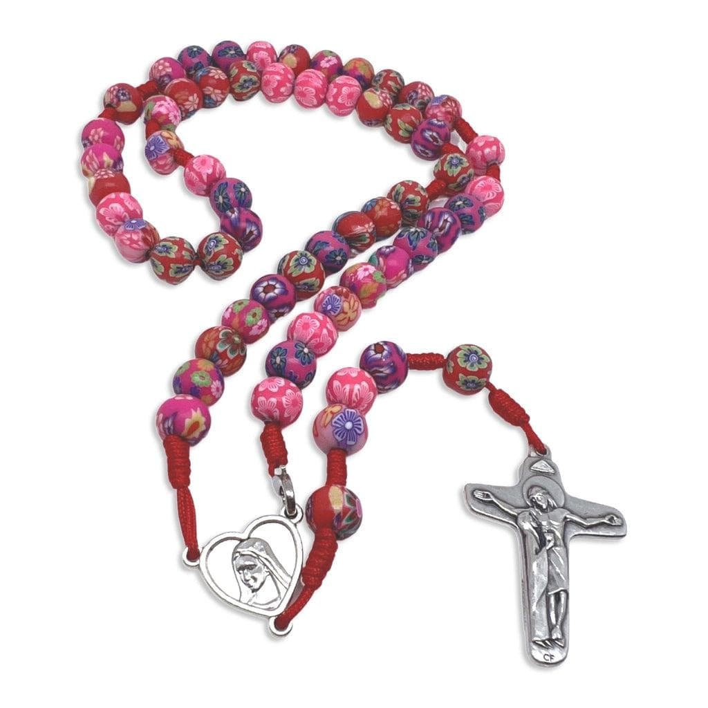 Catholically Rosaries Rosary Hand Made by the nus of Medjugorje - Praying Beads - Blessed By Pope