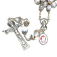 Rosary Job's Tears w/Relic Medal of St.John Paul II - Blessed 04-27 Canonization-Catholically