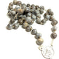 Rosary Job's tears with Relic St. Padre Pio of Pietrelcina Blessed by Pope - Catholically