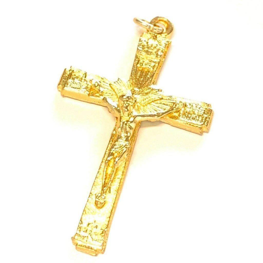 Rosary Part - Cross - Crucifix  - Blessed by Pope Francis - Catholically