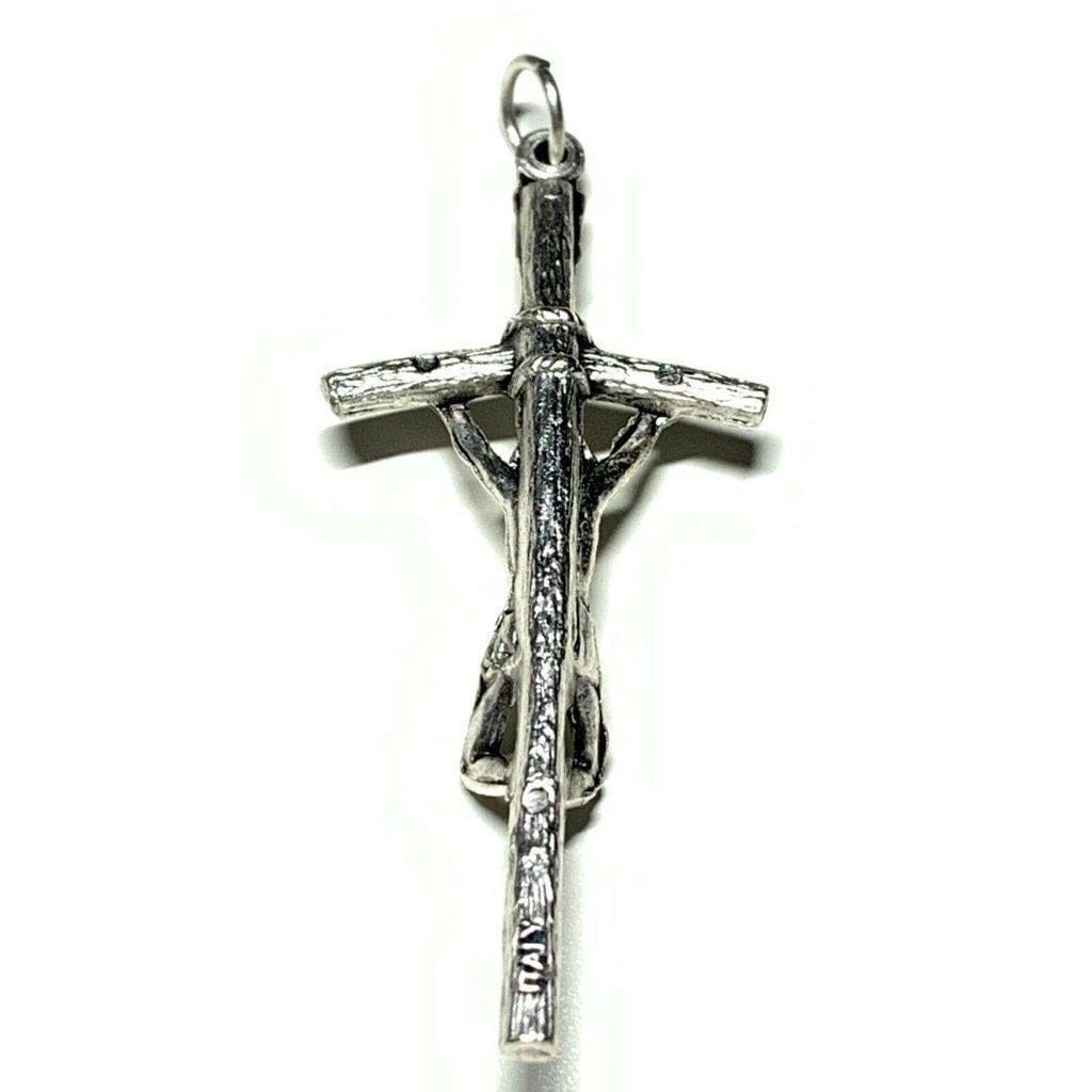 Rosary Parts - Cross - Crucifix  - Blessed by Pope Francis - JPII - Catholically