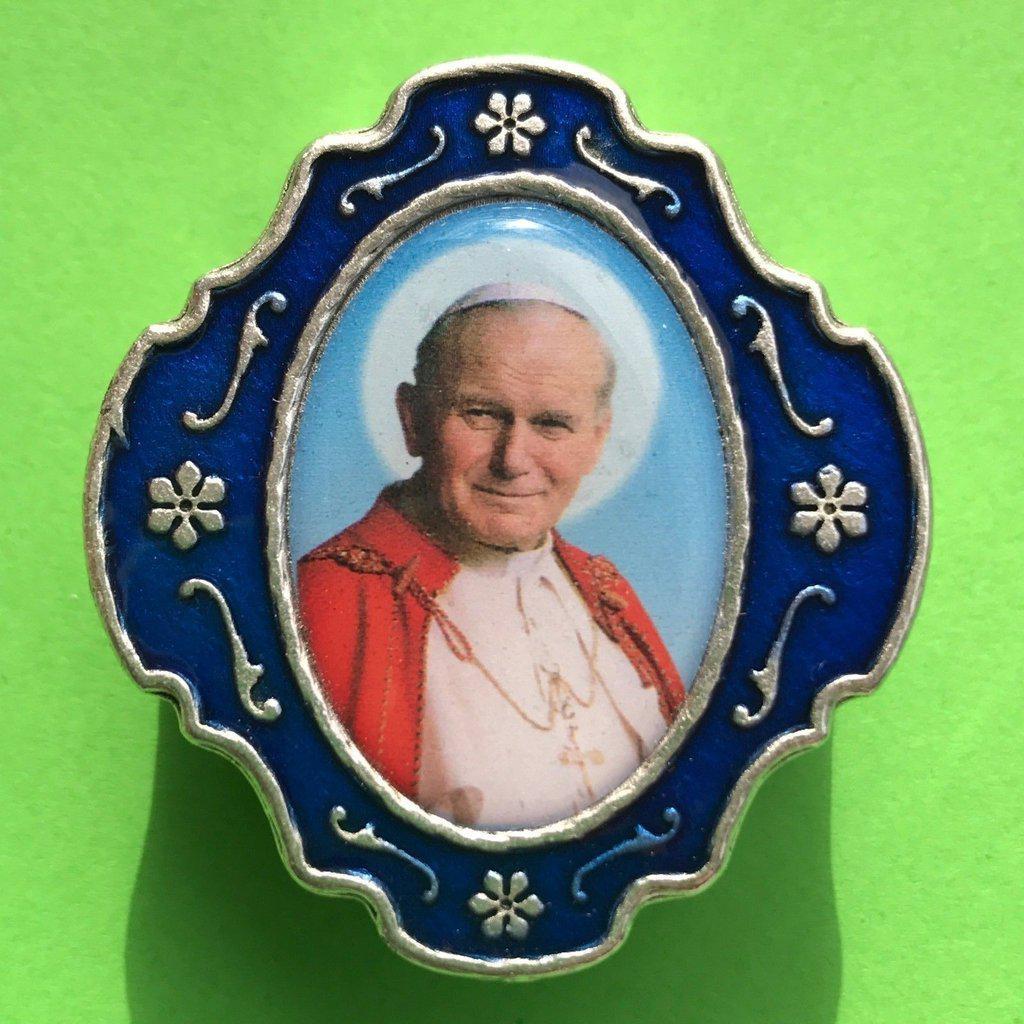 Rosary Saint JPII -St.John Paul II Pope Filigree Rosary w/ case -CANONIZATION - Catholically