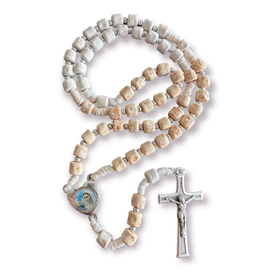 Catholically Rosaries Rosary w/ Relic Rocks from The Holy Ground Of Medjugorje - Blessed By Pope