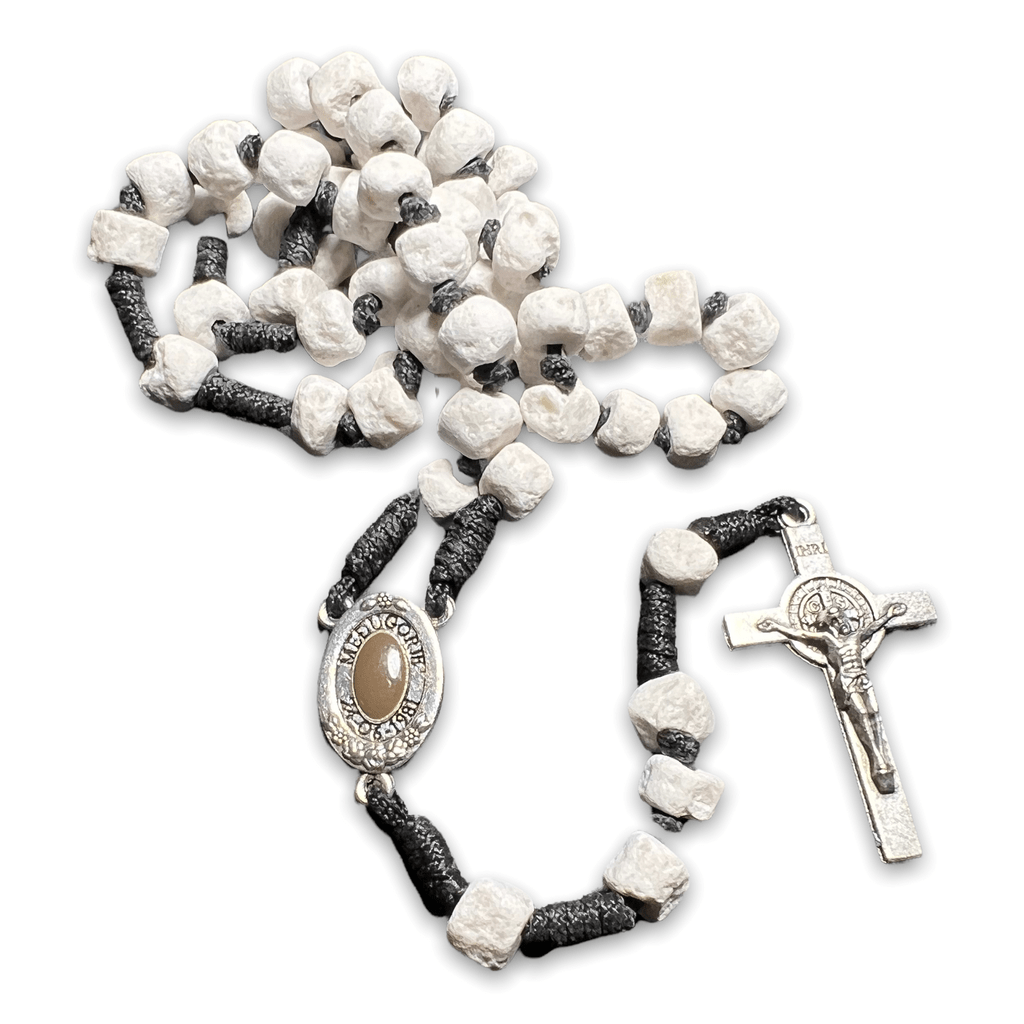 Catholically Rosaries Rosary with Relic Rocks from The Holy Ground of Medjugorje - Blessed By Pope
