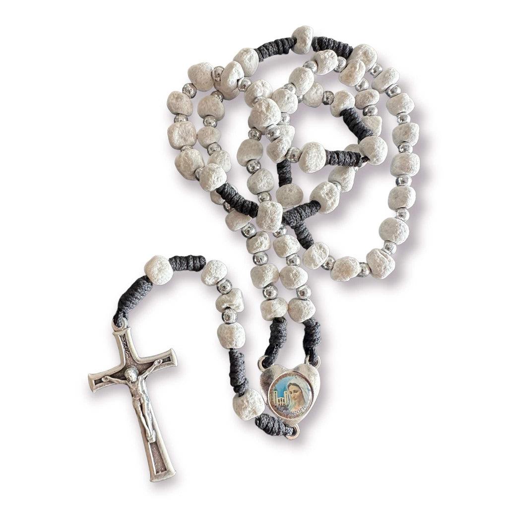 Medjugorje Rosary Made With Rocks | Catholically