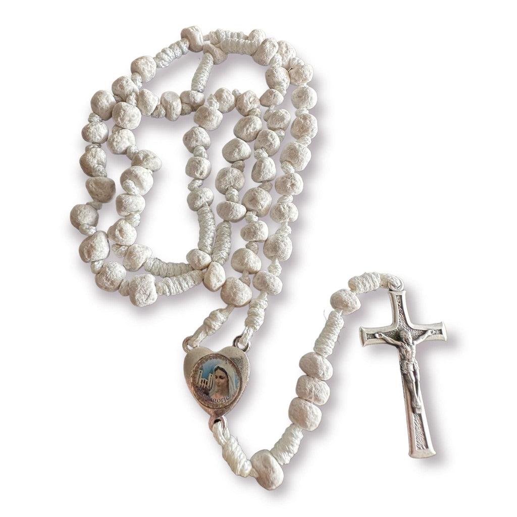 Catholically Rosaries Rosary with Relic Rocks from The Holy Ground of Medjugorje - Blessed By Pope