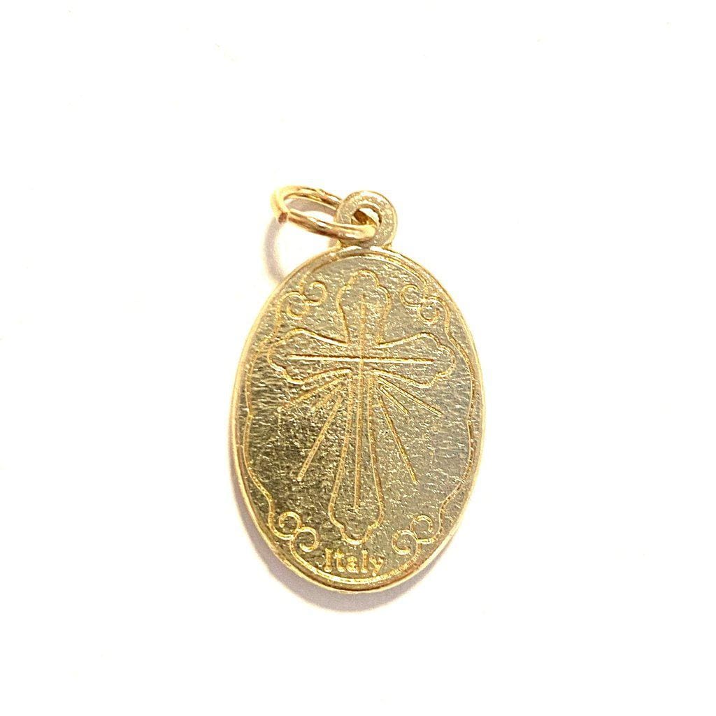 Sacred Holy Family Brass Medal - Pendant - Catholic Charm - Blessed By Pope-Catholically