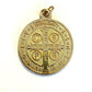 Saint Benedict 1" 3/4 Medal Exorcism Medalla De San Benito Blessed By Pope-Catholically