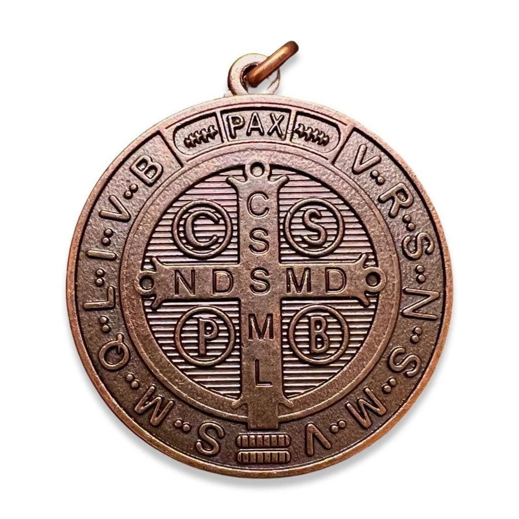 2 St Benedict Charm Medal Copper by TIJC SP1849
