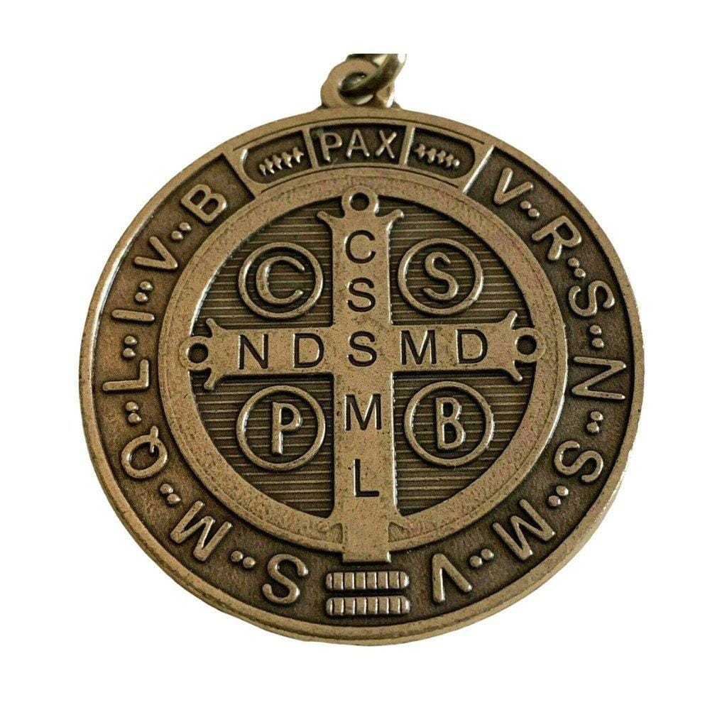 Medalla San Benito 2 -Exorcismo - Medalla De San Benito -Bendito –  Catholically