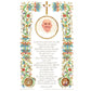 Catholically St Benedict Cross Saint Benedict 3" Pearl White Crucifix - Small Pectoral Cross