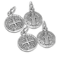 Catholically St Benedict Medal Saint Benedict 4X Tiny Medals -Catholic Exorcism -Pendant Blessed By Pope