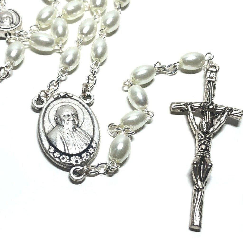 St. John Paul Ii & St. John Xxiii Canonization Rosary -Blessed ...