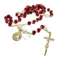 Saint JPII - St.John Paul II Pope - Blessed Rosary with Relic Ex-indumentis - Catholically