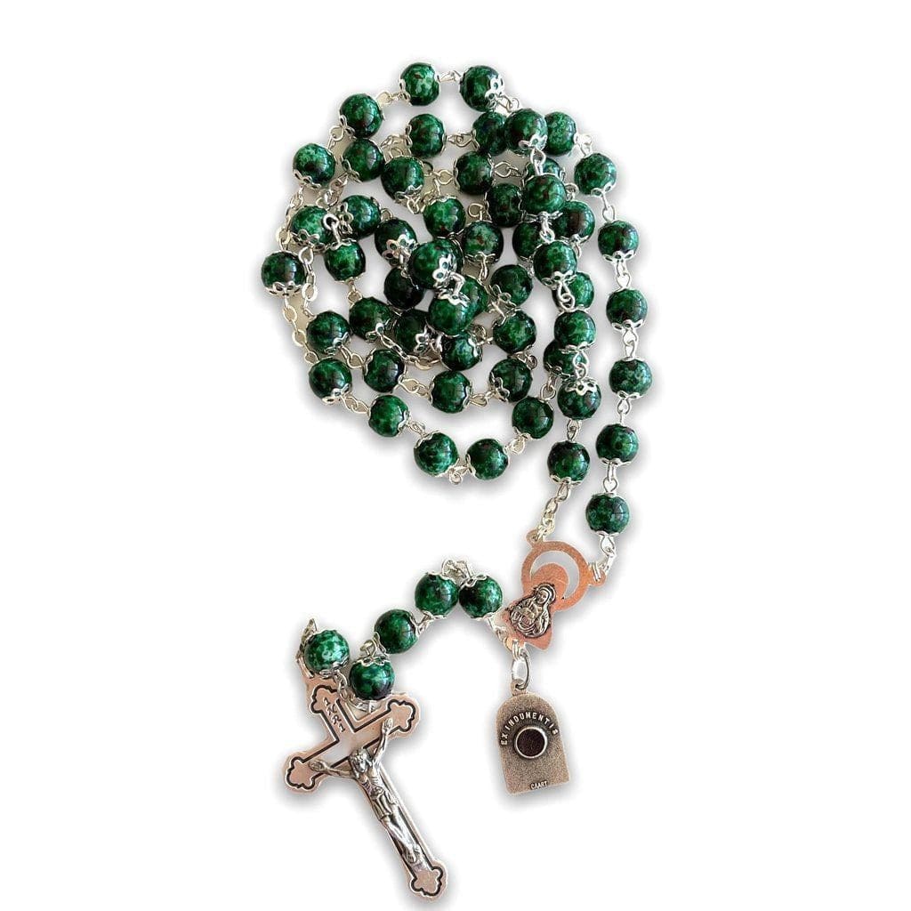 San Padre Pio Prayer Beads - Rosary Blessed By Pope w/ Relic - St. Father Pio-Catholically