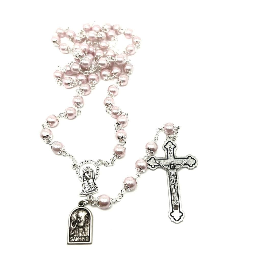 Catholically Rosaries San Padre Pio - Prayer Rosary Blessed By Pope With Relic - St. Father Pio