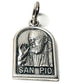 San Padre Pio Tiny Medal 2Nd Class Free Relic - St. Father Pio Ex-Indumentis-Catholically
