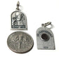 San Padre Pio Tiny Medal 2Nd Class Free Relic - St. Father Pio Ex-Indumentis-Catholically