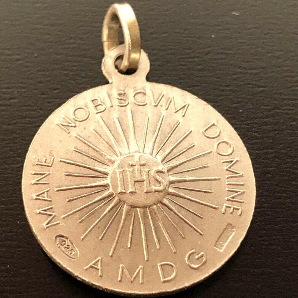 Sancta Sindon Medal - Sterling 925 Holy Face Of Jesus - Holy Shroud - Oviedo-Catholically