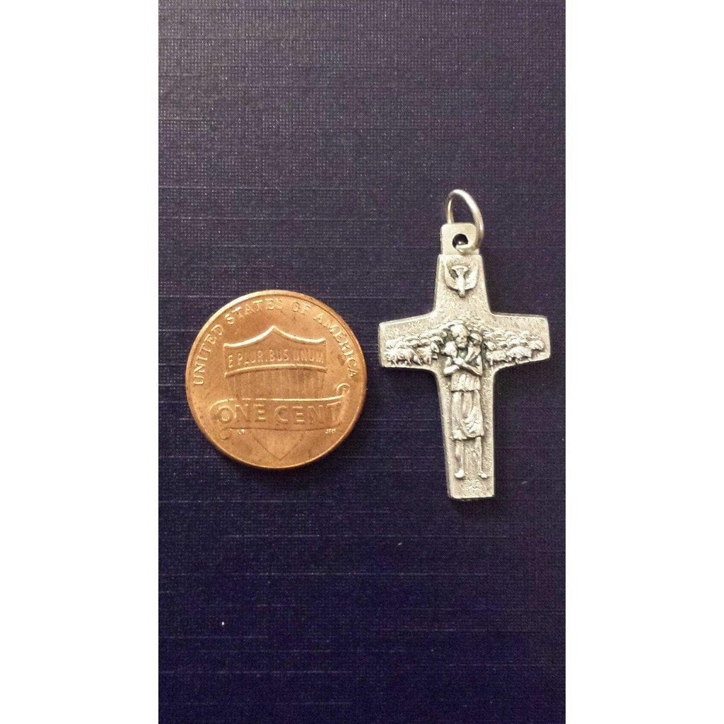 Tiny! Original Replica of Pope Francis Pectoral CROSS - Crucifix - Blessed - Catholically