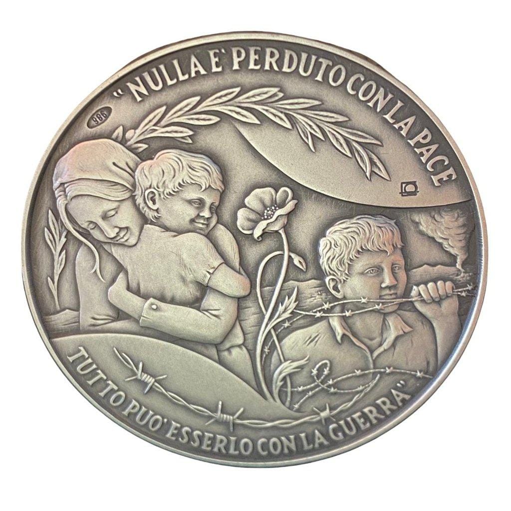 Silver Annual Papal Medal - Year 6 - 2018 Pope Francis Pontificate-Catholically