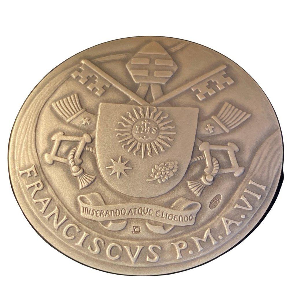 Silver Annual Papal Medal - Year 7 - 2019 Pope Francis Pontificate-Catholically