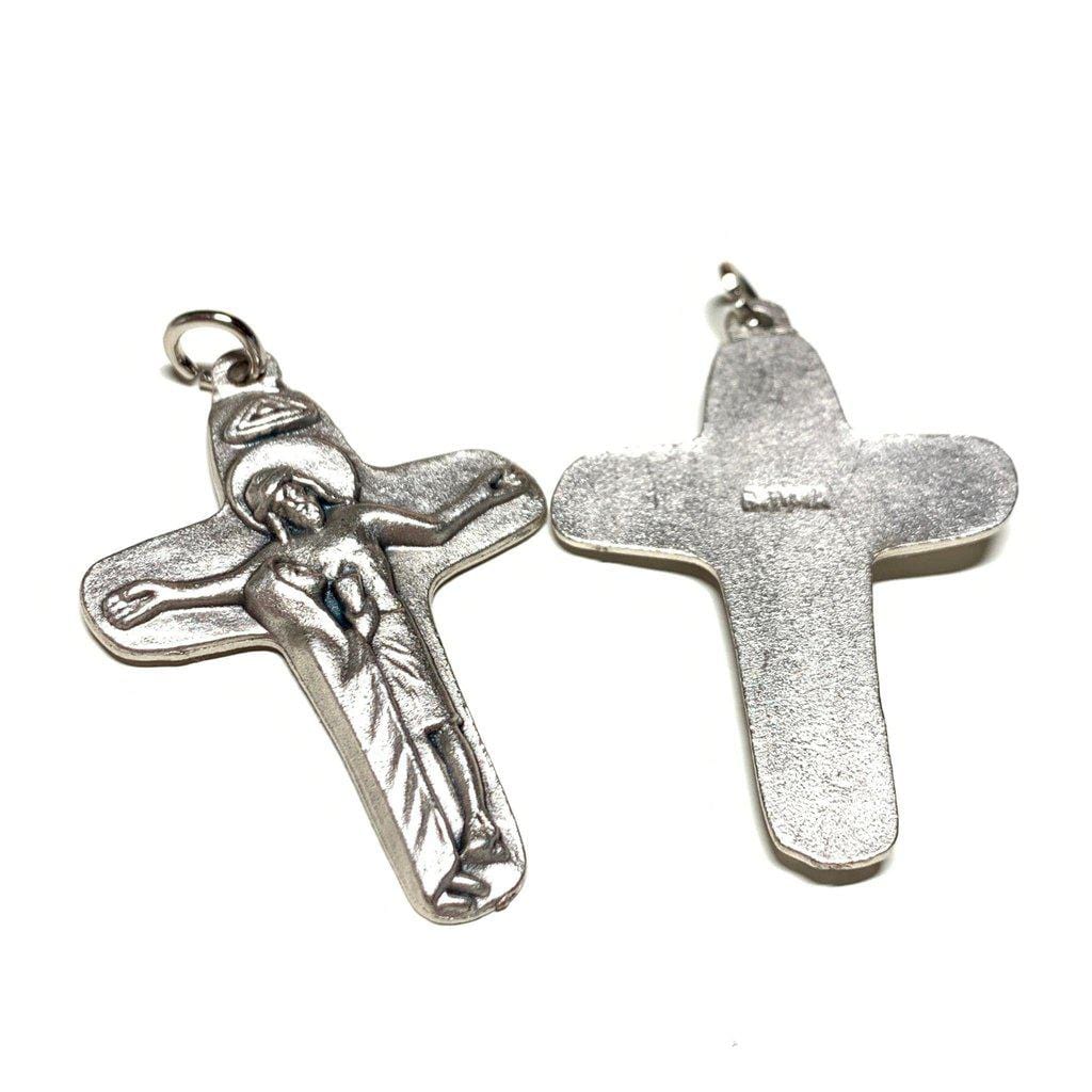 Sorrowful mother cross -1.5" Small Crucifix -Blessed by Pope -parts - Catholically