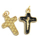 Sorrowful Mother Pectoral Cross - 1" Small Crucifix - Blessed By Pope - Parts-Catholically