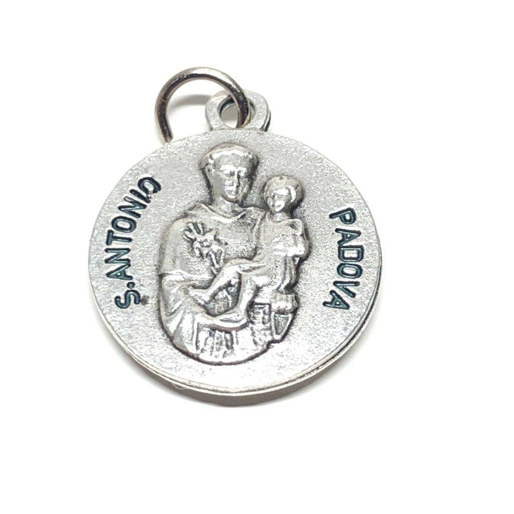 St. Anthony of Padua Relic medal - Catholic charm - ex-indumentis - - Catholically