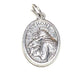 St. Anthony Silver Oxidized Medal Pendant - Blessed By Pope-Catholically