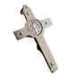 Catholically St Benedict Cross St. Benedict 2" 1/4 Pearl Crucifix - Exorcism - Cross - Blessed - San Benito