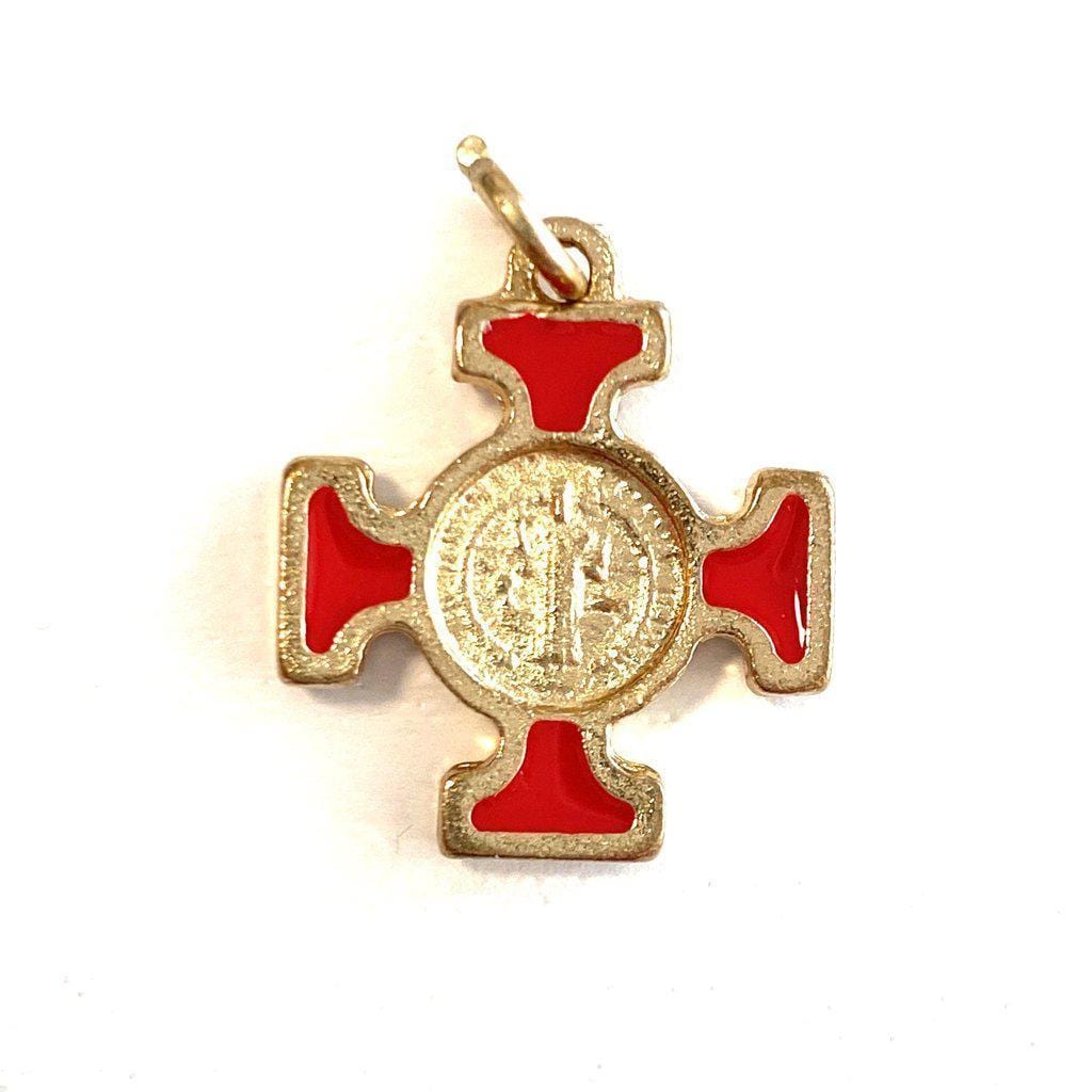 St. Benedict Celtic Cross Blessed By Pope Francis - Medalla de San Benito-Catholically