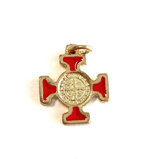 St. Benedict Celtic Cross Blessed By Pope Francis - Medalla de San Benito-Catholically