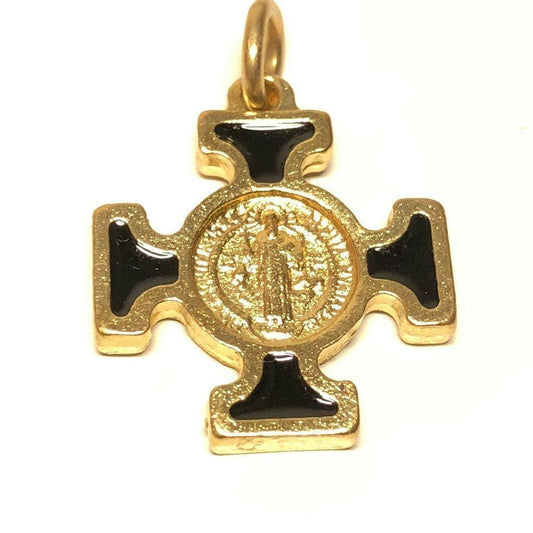St. Benedict Celtic Cross Blessed By Pope Francis - Pendant - San Benito-Catholically