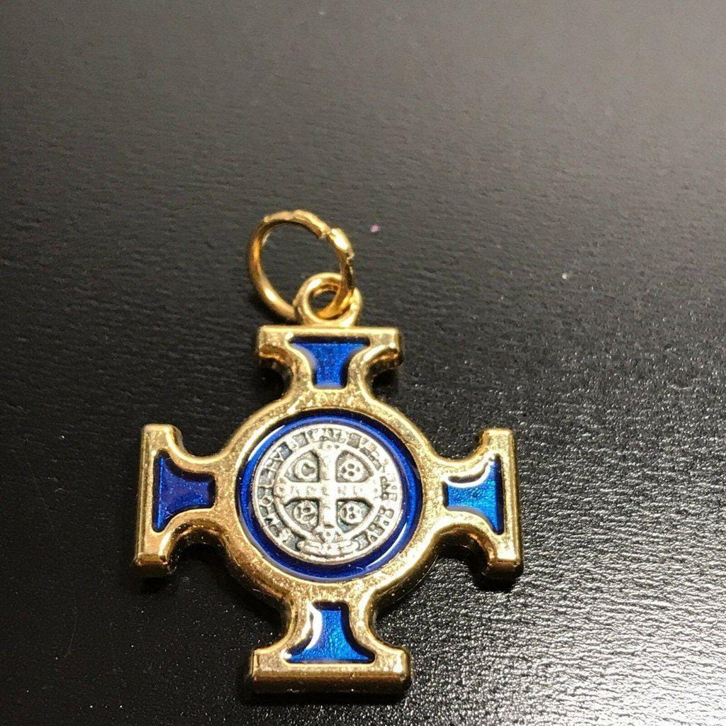 St. Benedict Celtic Cross Blessed By Pope Francis - Pendant - San Benito-Catholically